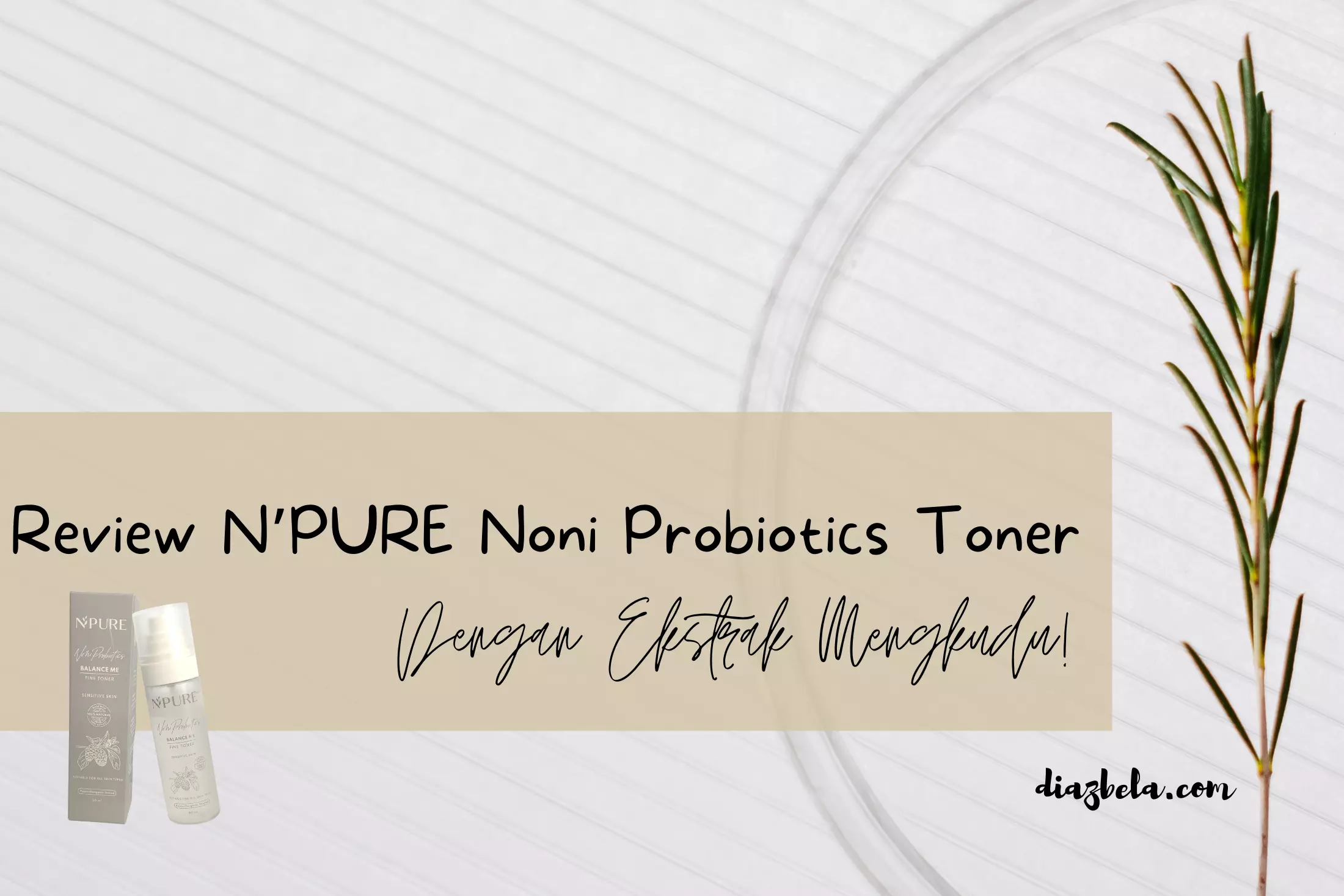 Review N’PURE Noni Probiotics Toner